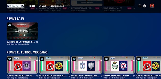 FOX Sports MX Screenshot