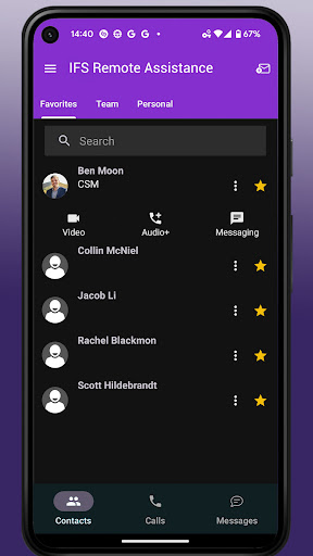 IFS Remote Assist Screen 2