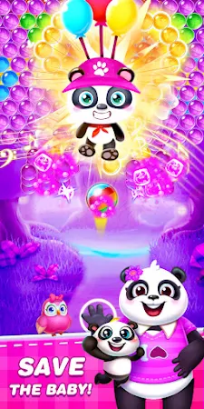 Game screenshot Bubble Shooter 3 Panda apk download
