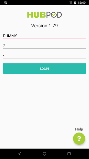 Android application HubPOD screenshort
