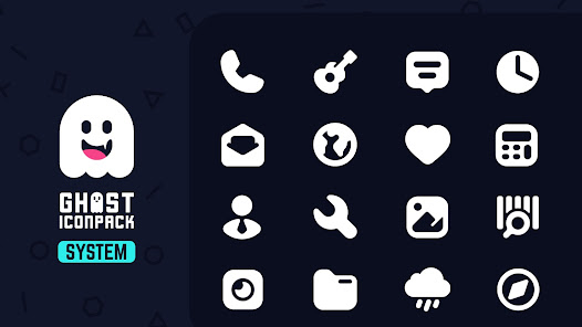 Ghost IconPack Mod APK 2.7 (Optimized) Gallery 1