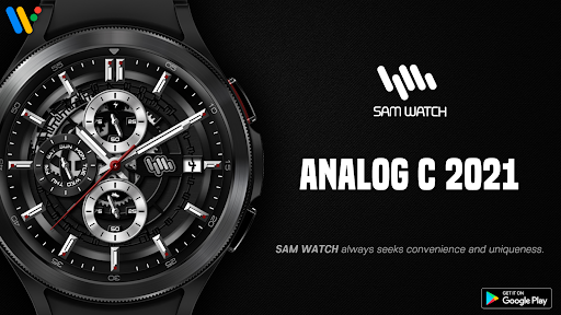 Android application SamWatch Analog C 2021 screenshort