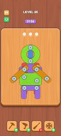 Game screenshot Screw Puzzle - Nuts Bolts Pin mod apk
