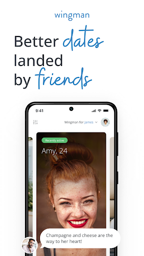 Android application Wingman: Friends. Date. Love screenshort