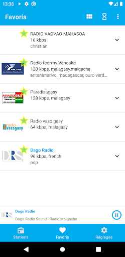 Madagascar Radio Stations Screen 2