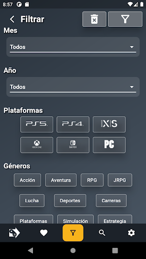 Games Releases Screen 3