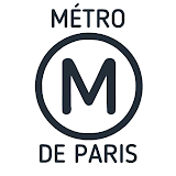 Paris metro map icon