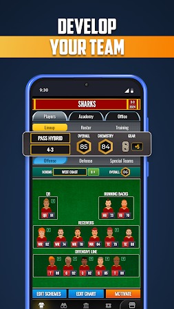 Game screenshot Ultimate College Football HC apk download