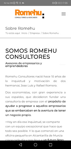 Romehu Screen 2