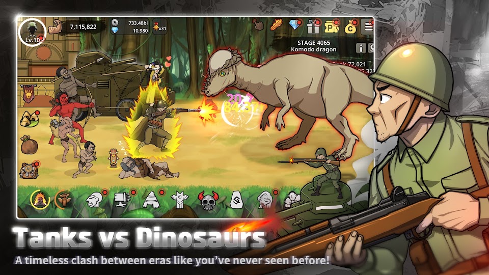 Primitive Brothers : Idle Game