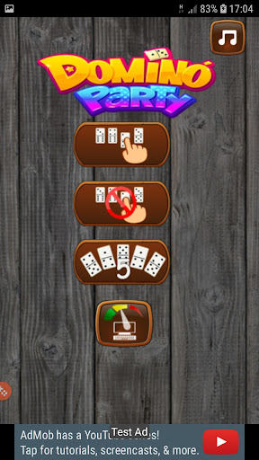 Android application Domino Party screenshort