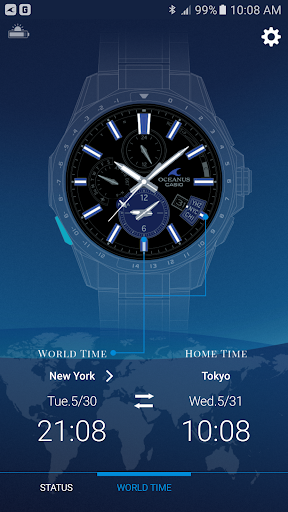 Screenshot of OCEANUS Connected
