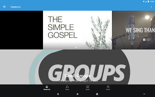 Screenshot of Tehachapi Vineyard Church