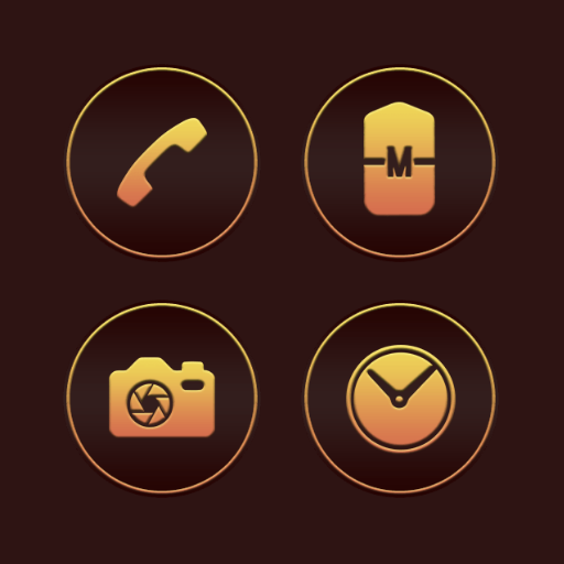 Glorious Maroon Icons logo