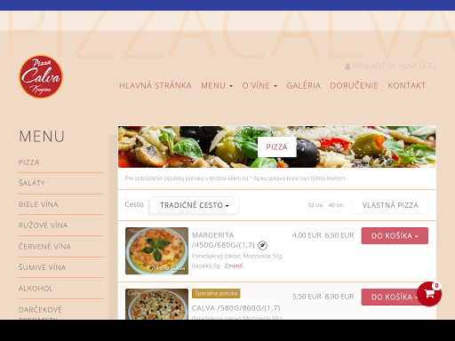 Pizza Calva Screen 3