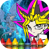 Coloring Yu-Gi-Oh Duel Book icon