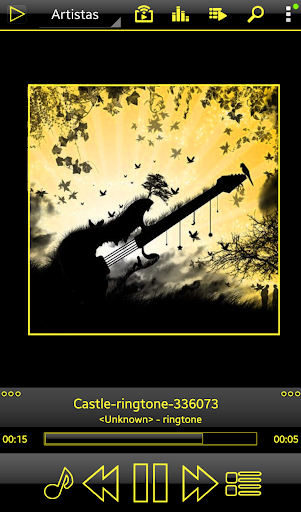 SKIN N7PLAYER DARK GLAS YELLOW