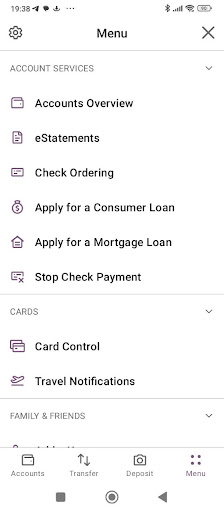 Montana Credit Union Mobile Ap Screen 2
