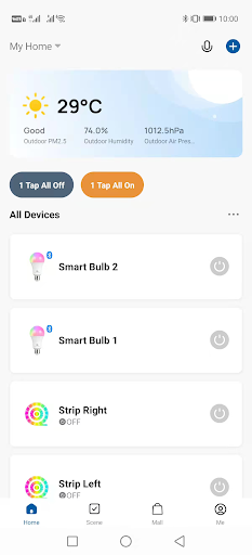 Android application T3 Smart screenshort