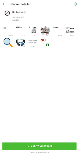 Anteprima dell'app