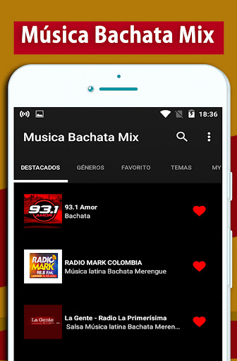 Musica Bachata Mix Screen 3