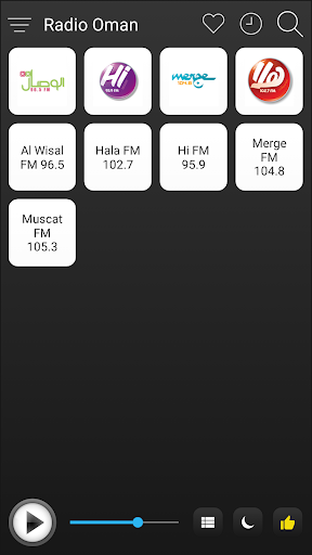Android application Oman Radio FM AM Music screenshort