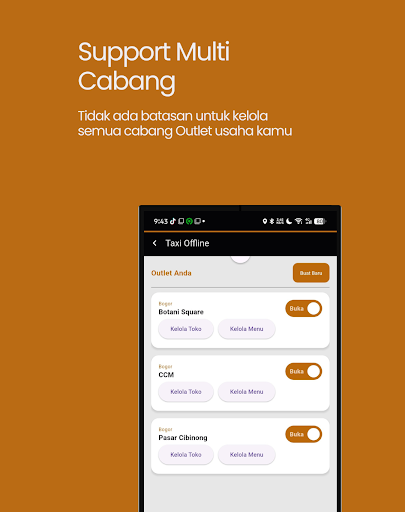 TaxiOffline Merchant