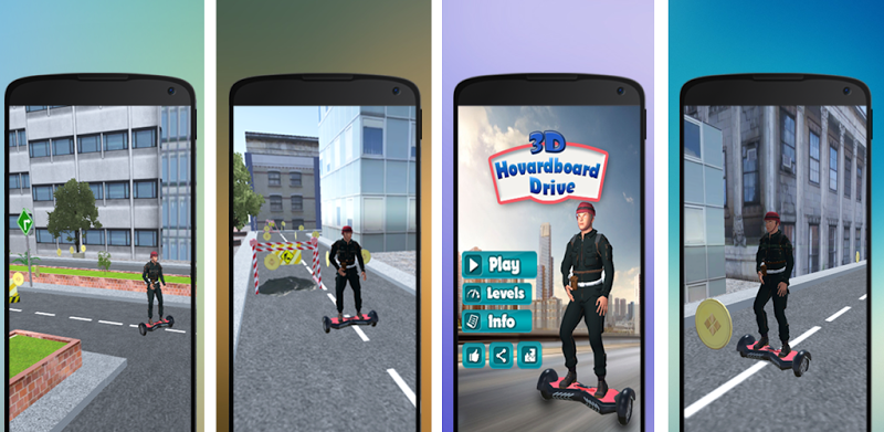 3D Hoverboard drive