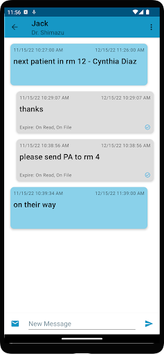 Startel Secure Messaging Plus Screen 3