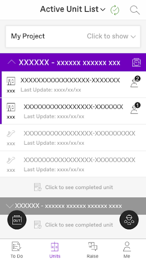 Android application TKE Field Force screenshort