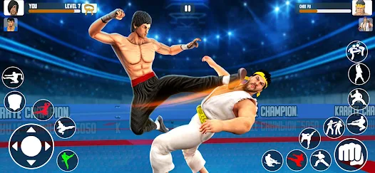 Karate Fighter Real Battles 🕹️ Play Now on GamePix
