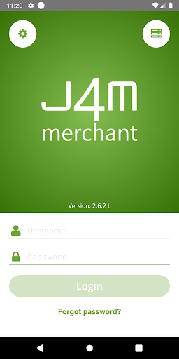 Android application J4M screenshort