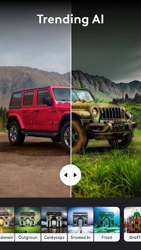 Android application Photoleap: Photo Editor/AI Art screenshort