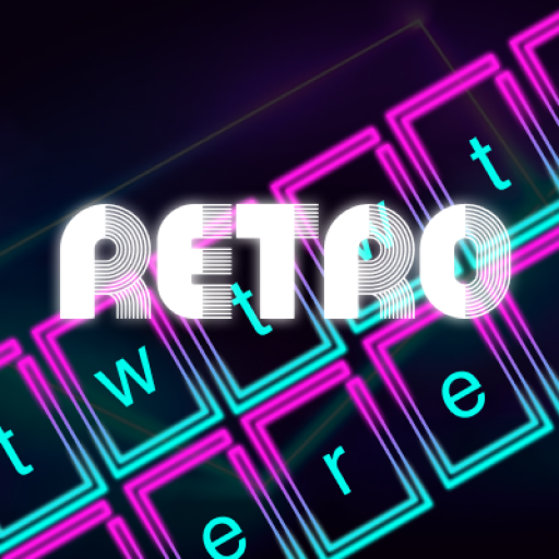 Neon Led keyboard - Retro topi  Icon