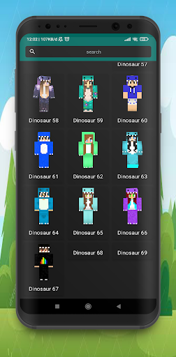 Dinosaur Skins for Minecraft Screen 3