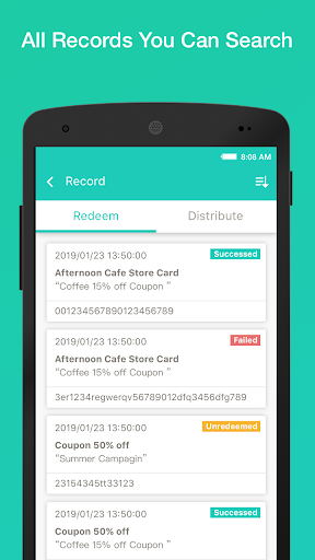 Android application Pass2U Checkout screenshort