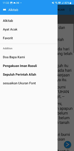 Alkitab offline Screen 2