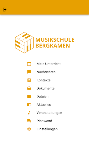 Android application Musikschule Bergkamen screenshort