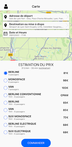 TAXI PRESTIGE Screen 3