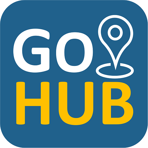 Go Hub Town logo