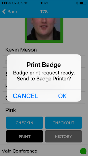 IDentilam Badge & Track Mobile Screen 2