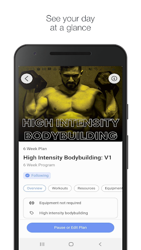 Android application Zeus Method Training screenshort