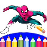 Spider Hero Amazing Coloring Book icon