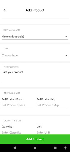 Bulkora Fresh Store Screen 2