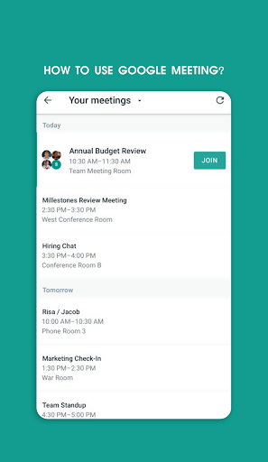 Knowledge for Online Meeting Screen 3