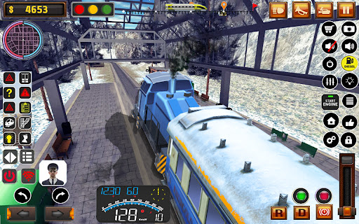 Android application Uphill Train Simulator Game. screenshort