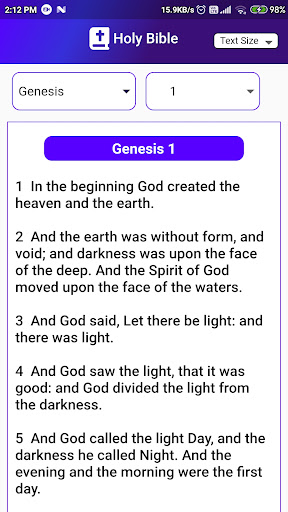 Holy Bible in 8 Languages Screen 2