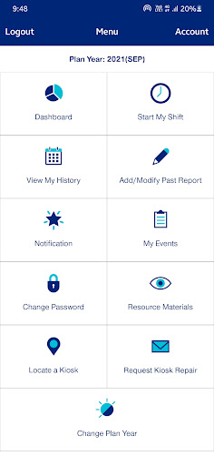 Retail Reporting Tool Screen 2