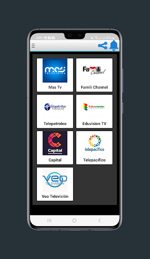Android application Canal de Tv Ecuador screenshort