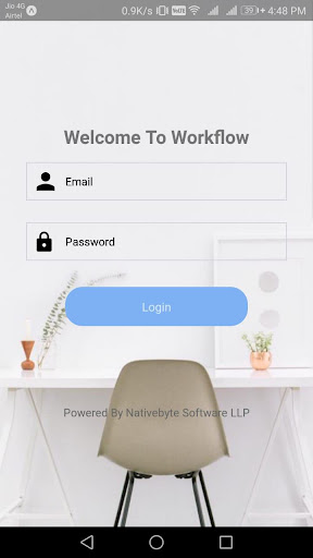 Android application MG Workflow screenshort